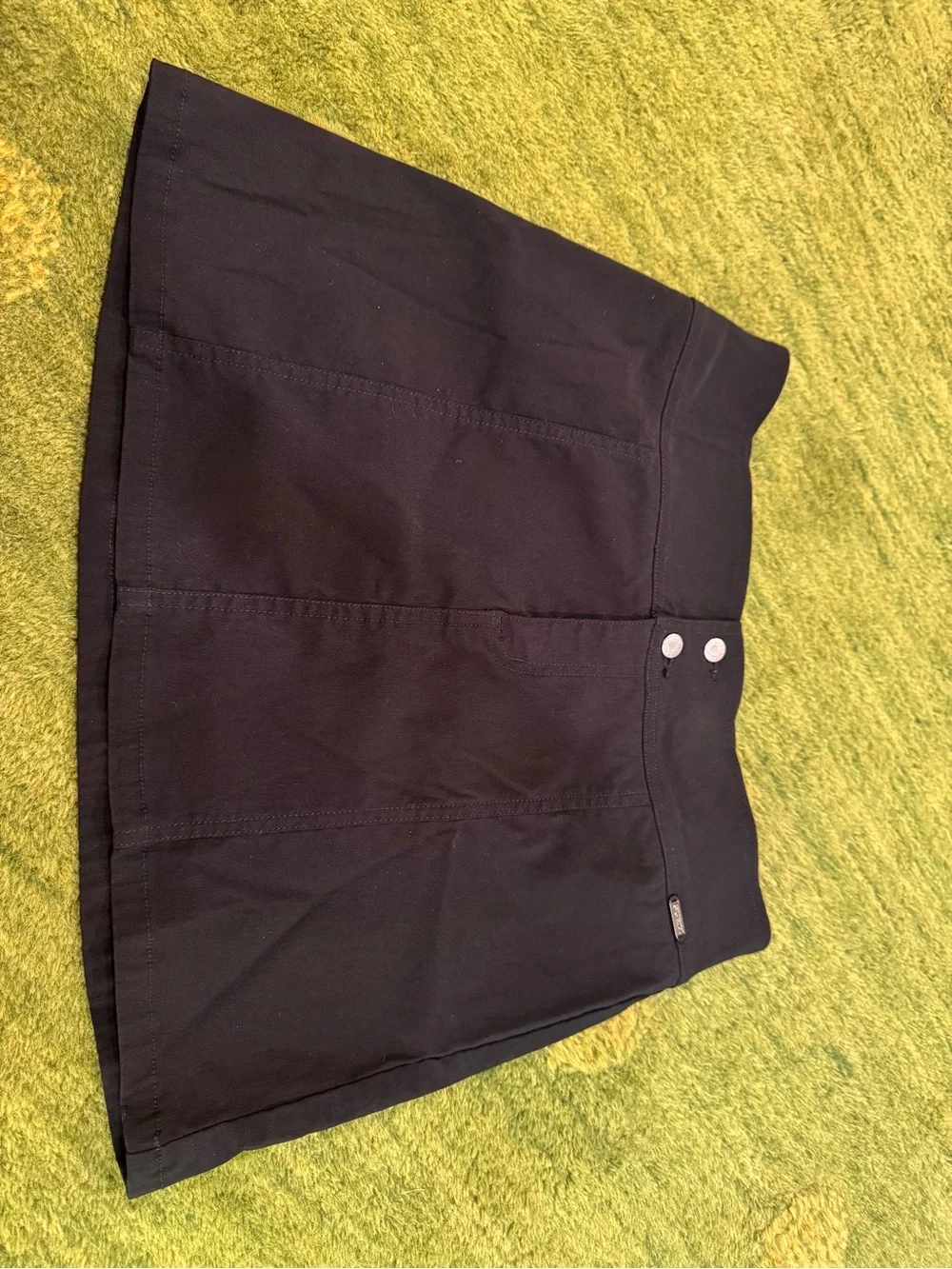 vintage guess mini skirt Black Indie Sleeve Tight Stretch Classic VNT  29 size M